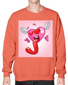 Heart 139# - cartoon general- Sweatshirt - Crew