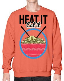 Heat it Eat it 1037# - Ramen- Sweatshirt - Crew