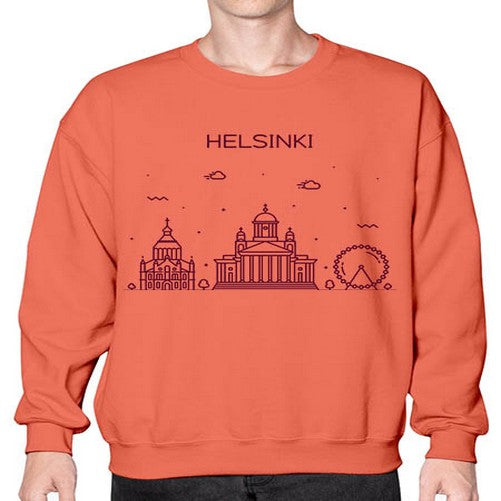 Helsinki 835# - cities- Sweatshirt - Crew