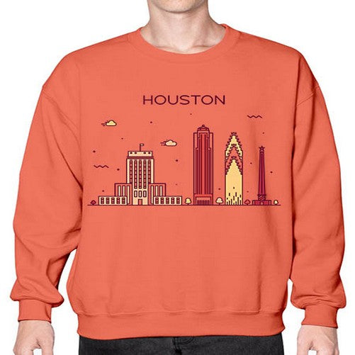 Houston 911# - cities- Sweatshirt - Crew