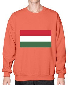 Hungary 913# - world flags- Sweatshirt - Crew