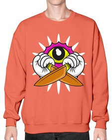 I spy you 140# - cartoon general- Sweatshirt - Crew