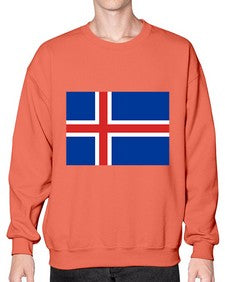 Iceland 921# - world flags- Sweatshirt - Crew