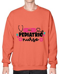 Im A Pediatric Nurse Style Style 963# - nurse- Sweatshirt - Crew