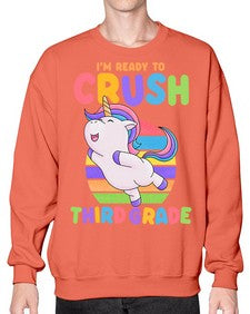 Im Ready to Crush third 392# - third grade- Sweatshirt - Crew