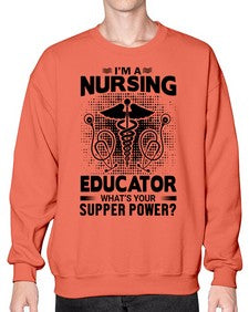 Im a nursing Style 227# - nurse- Sweatshirt - Crew