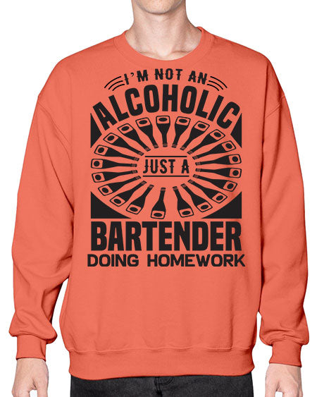 Im not an Style 233# - bartender- Sweatshirt - Crew