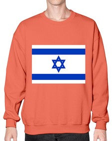 Israel 963# - world flags- Sweatshirt - Crew
