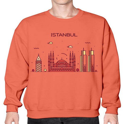 Istanbul 968# - cities- Sweatshirt - Crew
