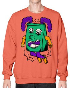 Jumping pouch 146# - cartoon general- Sweatshirt - Crew