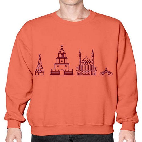 Kazan 1034# - cities- Sweatshirt - Crew