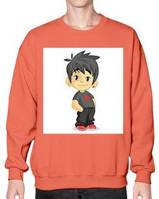Kid 149# - cartoon general- Sweatshirt - Crew