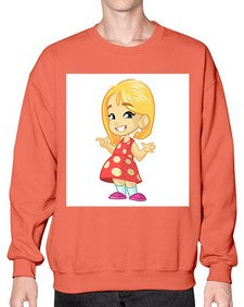 Kid 154# - cartoon general- Sweatshirt - Crew