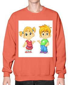 Kid 157# - cartoon general- Sweatshirt - Crew