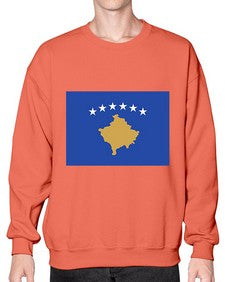 Kosovo 1077# - world flags- Sweatshirt - Crew