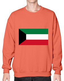 Kuwait 1094# - world flags- Sweatshirt - Crew