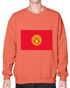 Kyrgyzstan 1103# - world flags- Sweatshirt - Crew