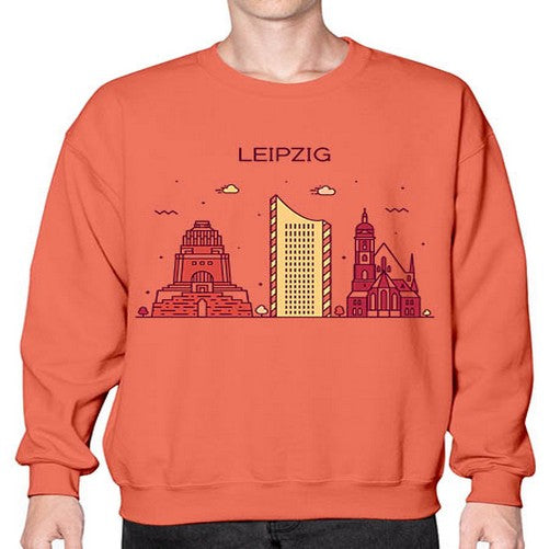 Leipzig 1128# - cities- Sweatshirt - Crew