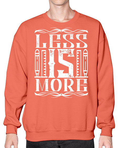 Less is more Style 269# - architect- Sweatshirt - Crew