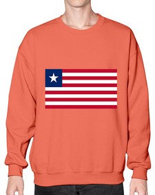 Liberia 1131# - world flags- Sweatshirt - Crew