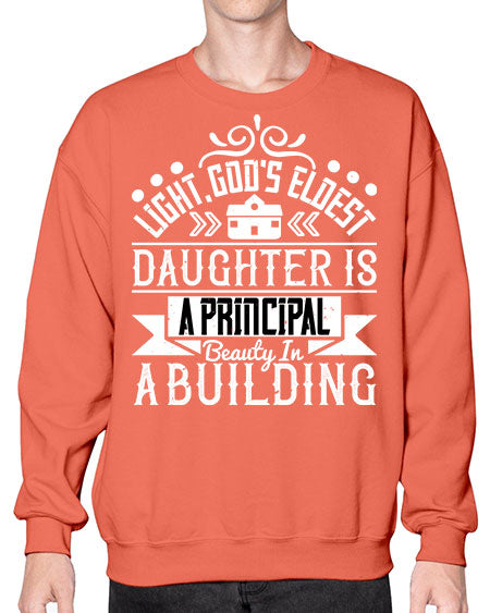 Light Gods eldest daughter is a principal beauty in a building Style 274# - architect- Sweatshirt - Crew