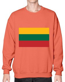 Lithuania 1149# - world flags- Sweatshirt - Crew