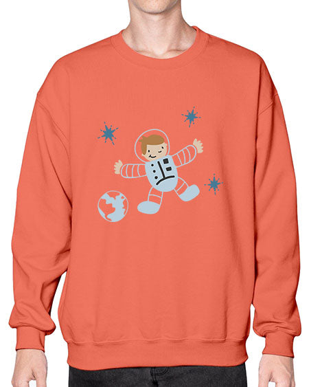 Littlespaceman 16# - space- Sweatshirt - Crew