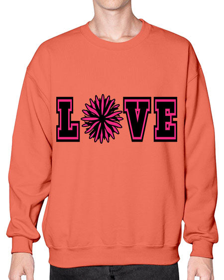 Love 694# - cheer- Sweatshirt - Crew