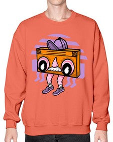 Low beat low life 161# - cartoon general- Sweatshirt - Crew