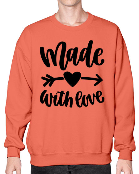 Made With Love Style 391# - baby- Sweatshirt - Crew