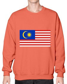 Malaysia 1218# - world flags- Sweatshirt - Crew