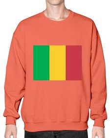 Mali 1220# - world flags- Sweatshirt - Crew