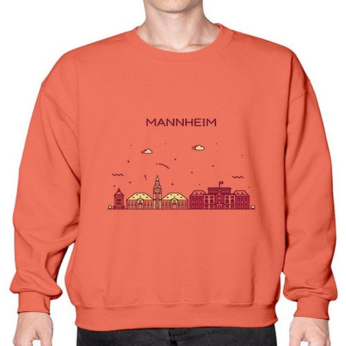 Mannheim 1237# - cities- Sweatshirt - Crew