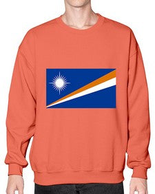 Marshall Islands 1242# - world flags- Sweatshirt - Crew