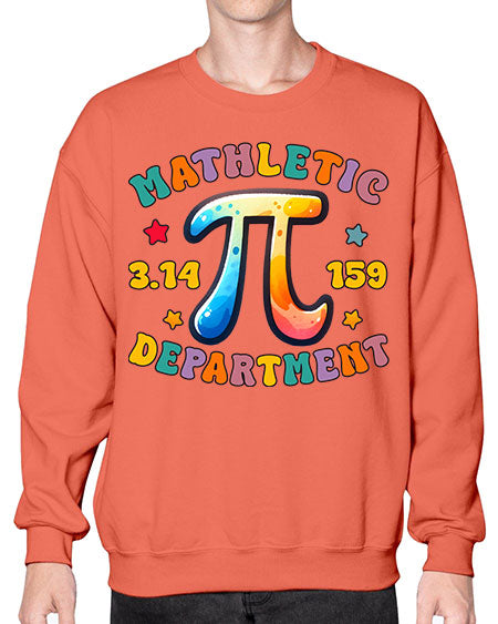 Mathletic Department Custom Pi Day 16# - pi- Sweatshirt - Crew