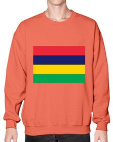 Mauritius 1261# - world flags- Sweatshirt - Crew