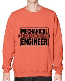 Mechanical evil Style 1092# - engineer- Sweatshirt - Crew