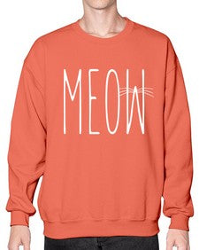 Meoww - cats- Sweatshirt - Crew