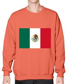 Mexico 1274# - world flags- Sweatshirt - Crew