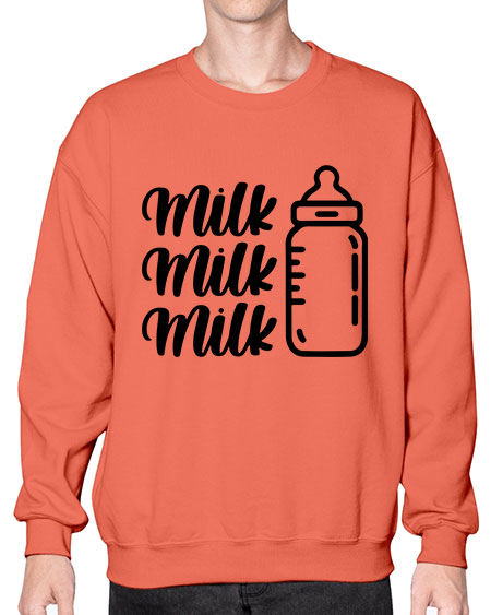 Milk Milk Milk Style 399# - baby- Sweatshirt - Crew