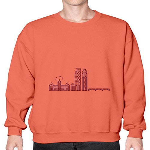 Minneapolis 1306# - cities- Sweatshirt - Crew