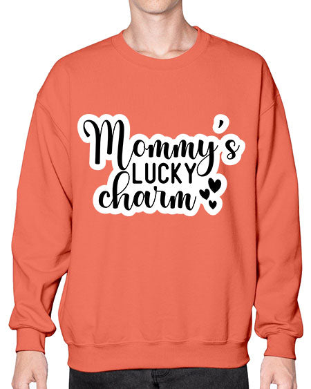 Mommy s Lucky Charm 407# - baby- Sweatshirt - Crew