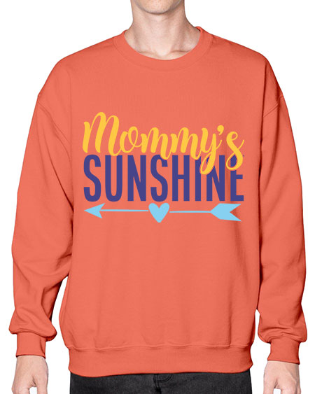 Mommys Sunshine Style 156# - baby- Sweatshirt - Crew