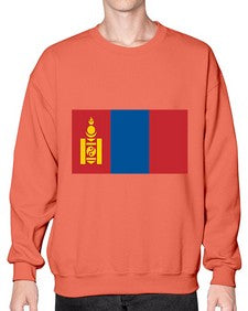 Mongolia 1336# - world flags- Sweatshirt - Crew