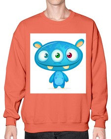 Monster 181# - cartoon general- Sweatshirt - Crew