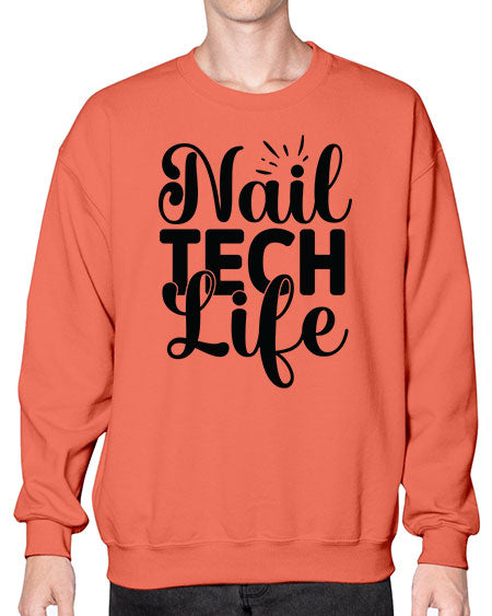 Nail Tech Life 1126# - nail tech- Sweatshirt - Crew