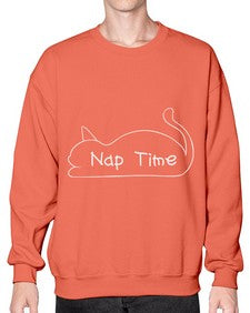 Nap Time - cats- Sweatshirt - Crew