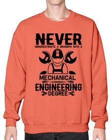 Never Style 1129# - engineer- Sweatshirt - Crew