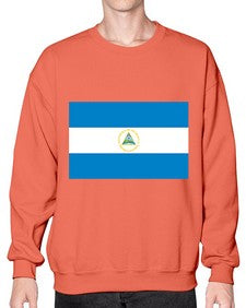 Nicaragua 1487# - world flags- Sweatshirt - Crew