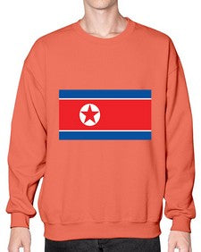 North Korea 1511# - world flags- Sweatshirt - Crew